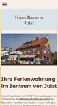Mobile Screenshot of bavaria-juist.de